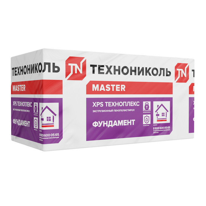 XPS ТЕХНОПЛЕКС ФУНДАМЕНТ 250 1180x580x150-L