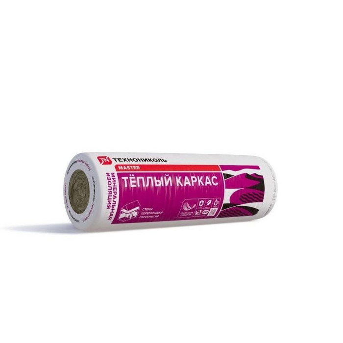 Утеплитель ТЕXНОНИКОЛЬ Тёплый каркас, 4000x1220x100